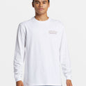 Three Tree Long Sleeve T-Shirt - White