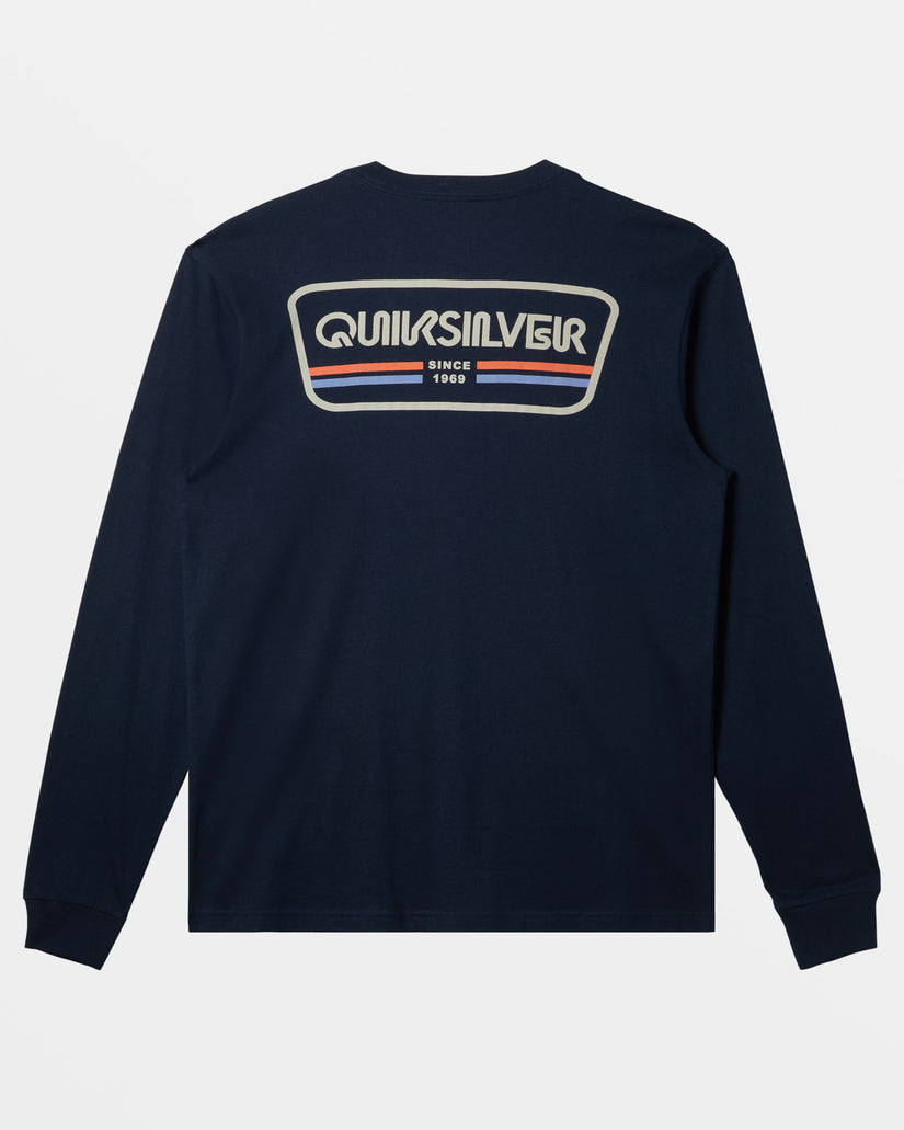 Range Life Long Sleeve T-Shirt - Dark Navy