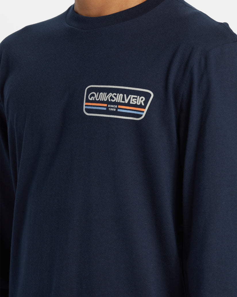 Range Life Long Sleeve T-Shirt - Dark Navy