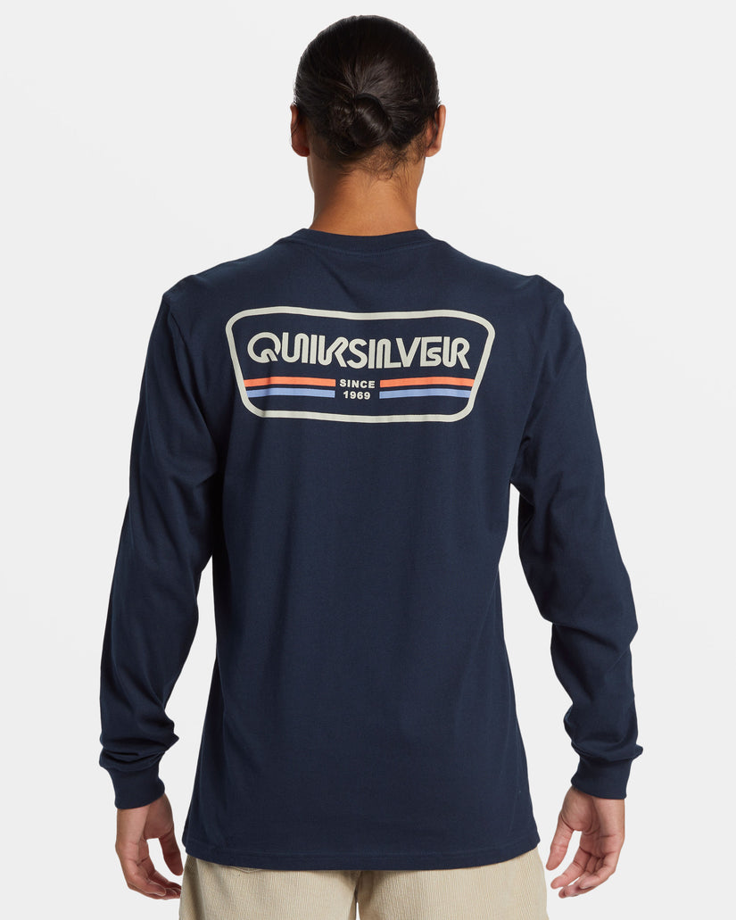 Range Life Long Sleeve T-Shirt - Dark Navy