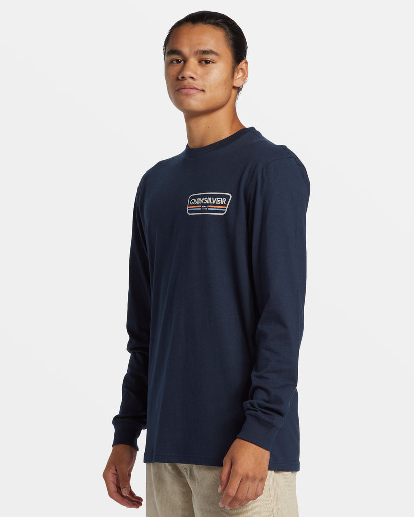 Range Life Long Sleeve T-Shirt - Dark Navy