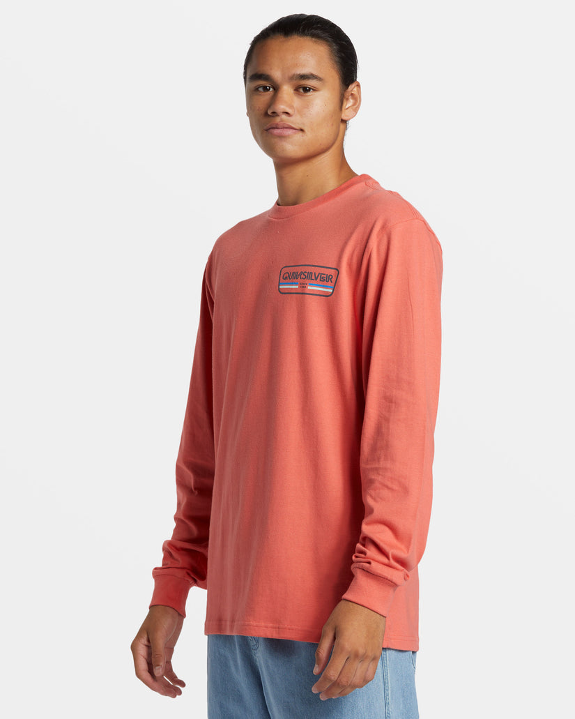 Range Life Long Sleeve T-Shirt - Spiced Coral