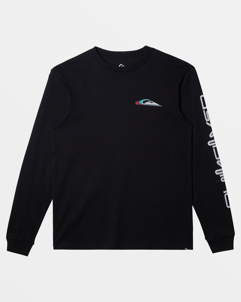 Warp Drive Long Sleeve T-Shirt - Black