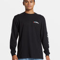 Warp Drive Long Sleeve T-Shirt - Black