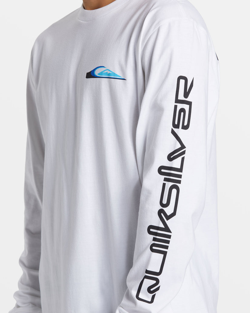 Warp Drive Long Sleeve T-Shirt - White