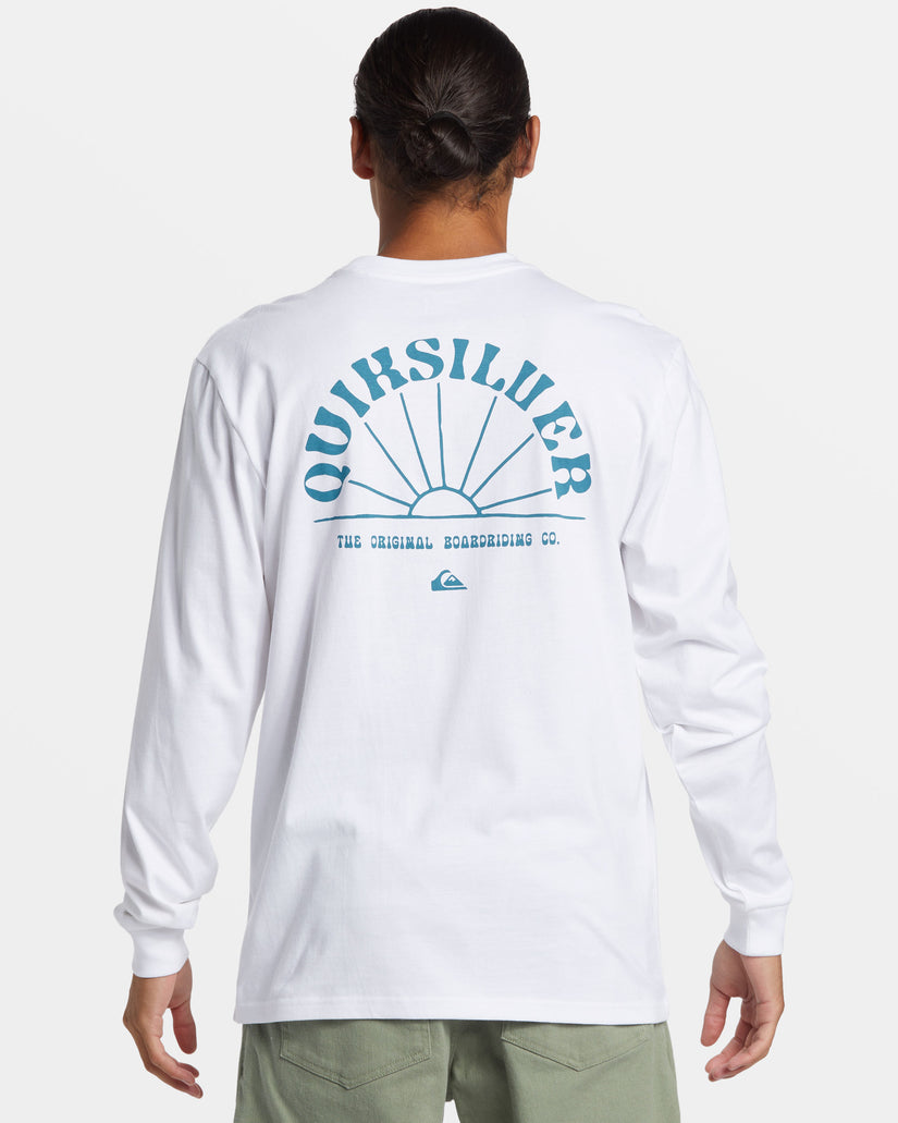 Rays For Days Long Sleeve T-Shirt - White