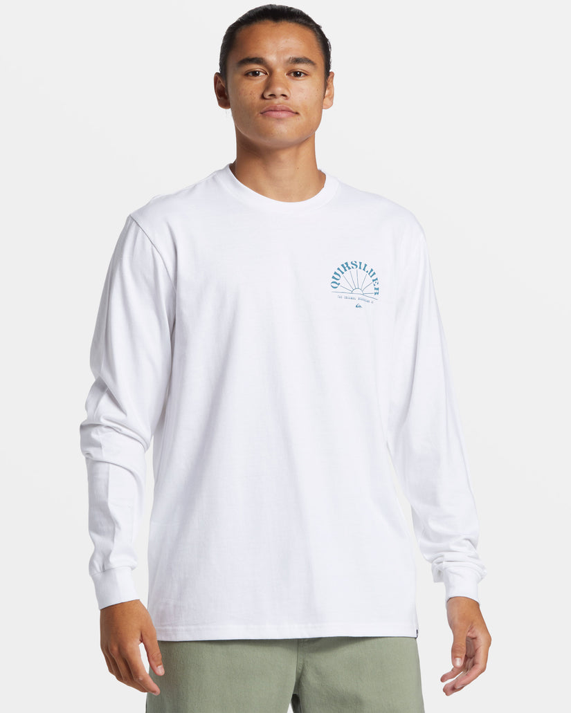 Rays For Days Long Sleeve T-Shirt - White