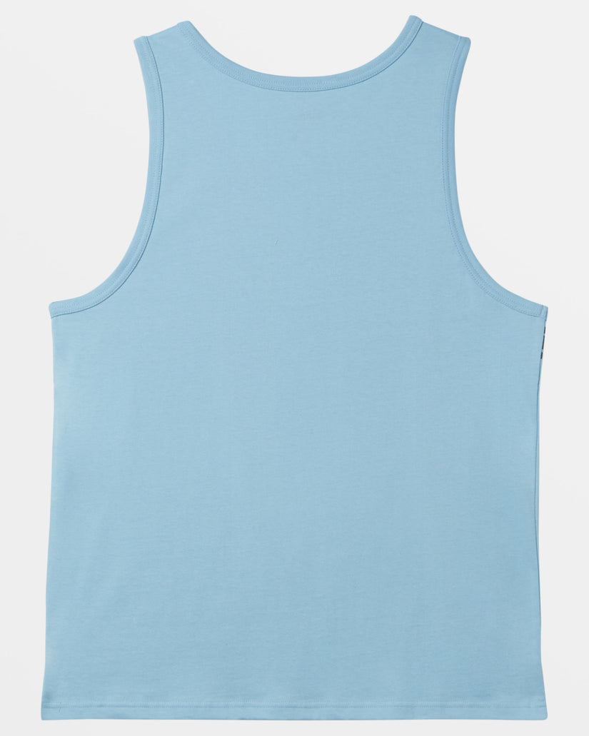 Comp Stripe Tank - Airy Blue