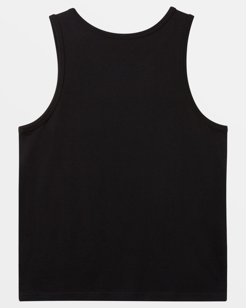 Comp Stripe Tank - Black