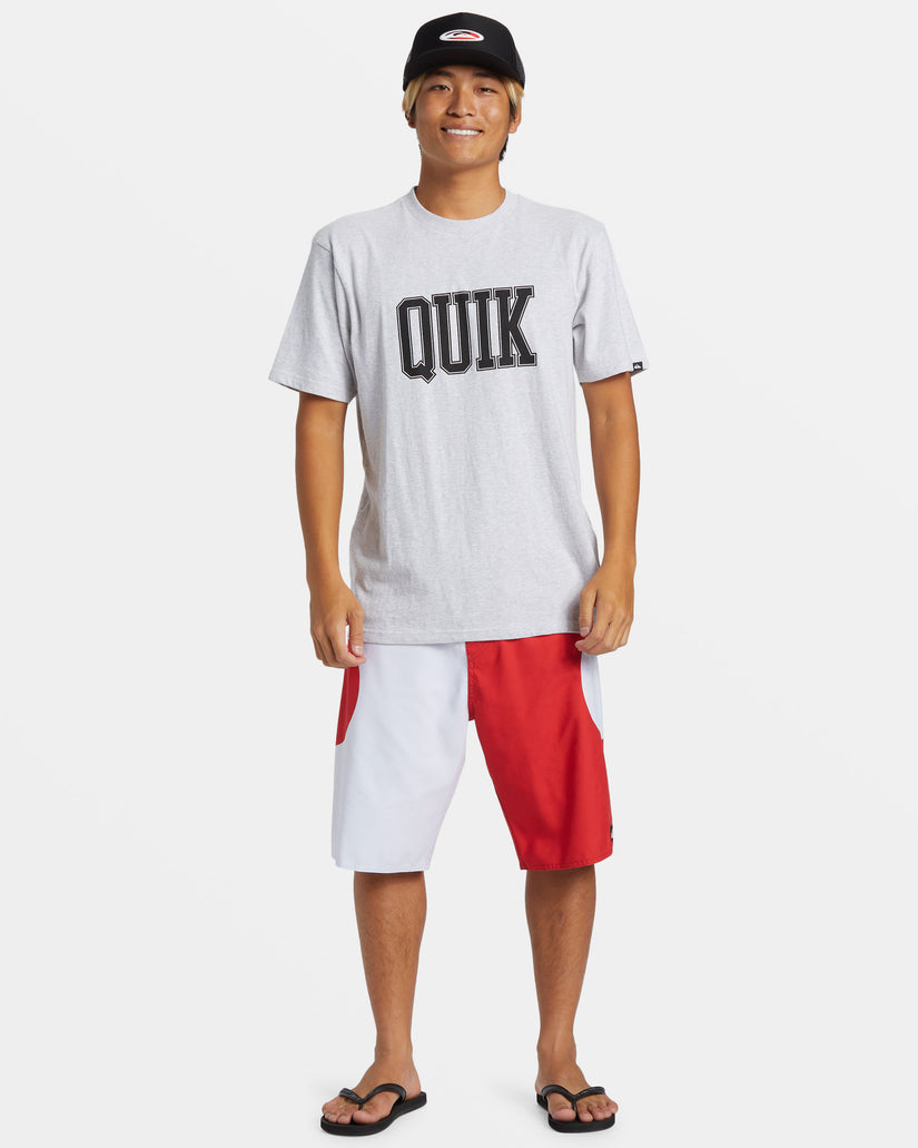 Griff Quik T-Shirt - Snow Heather