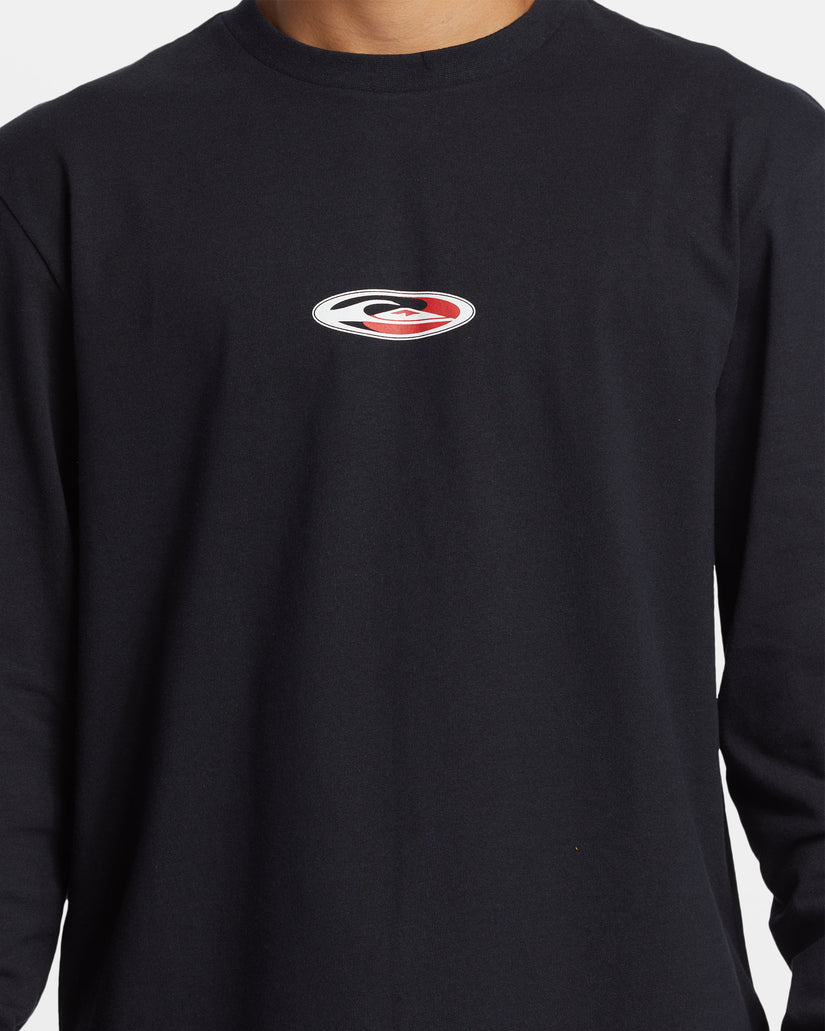 Griff Long Sleeve T-Shirt - Black