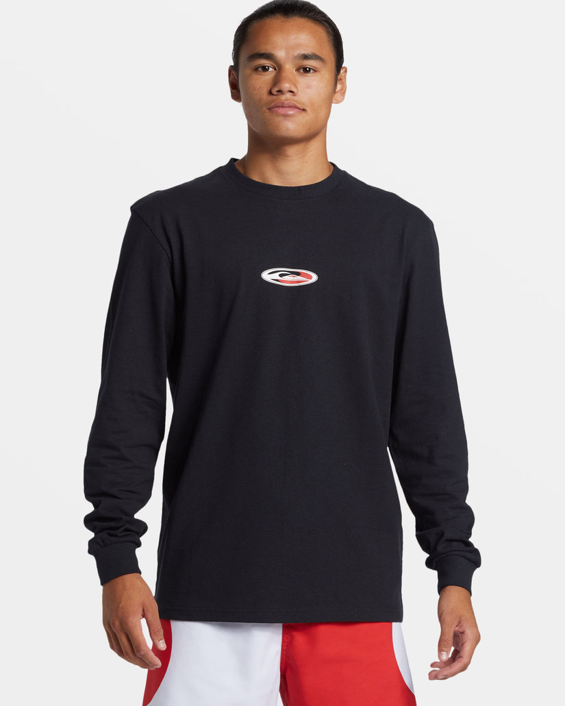 Griff Long Sleeve T-Shirt - Black