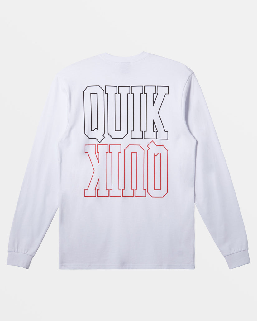 Griff Long Sleeve T-Shirt - White