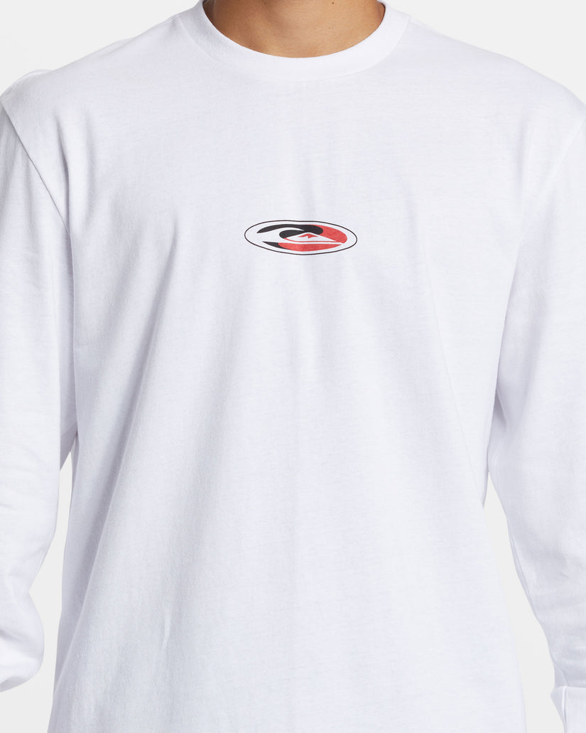 Griff Long Sleeve T-Shirt - White