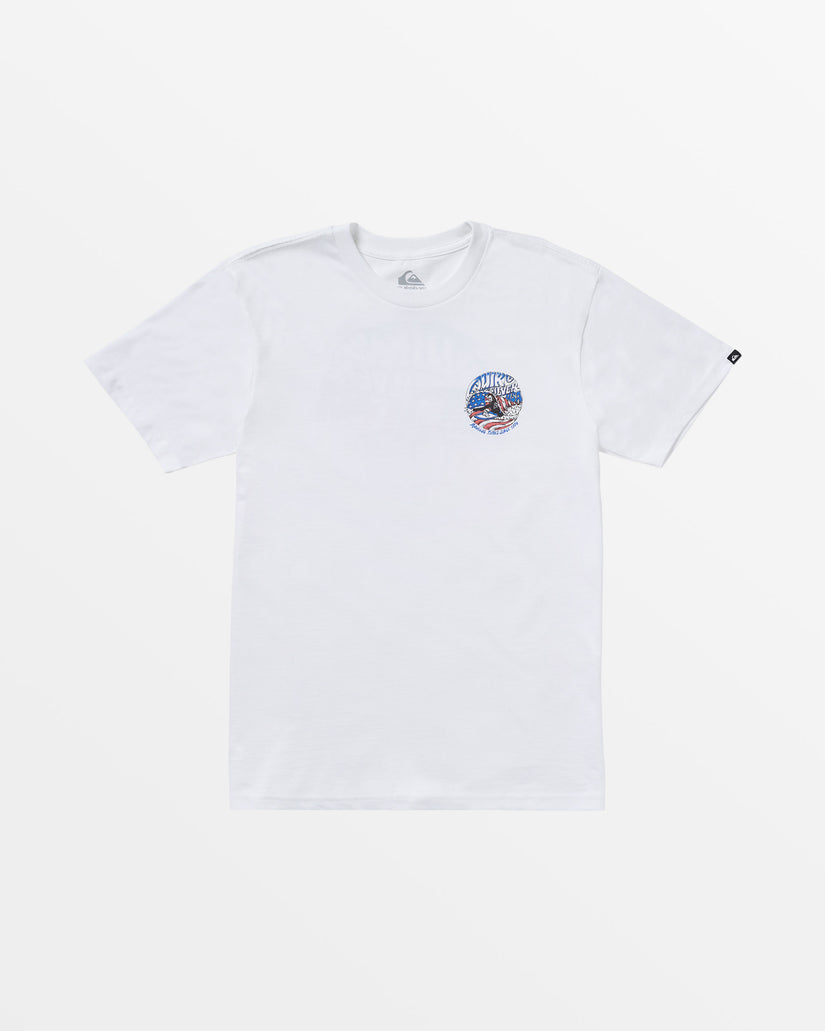 Barreling Abe T-Shirt - White