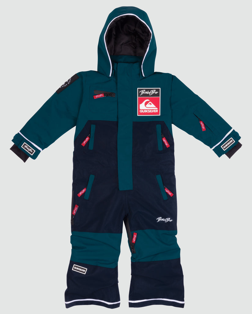 BinkyBro x Quiksilver 99-90 Snowsuit - Blue/Blue