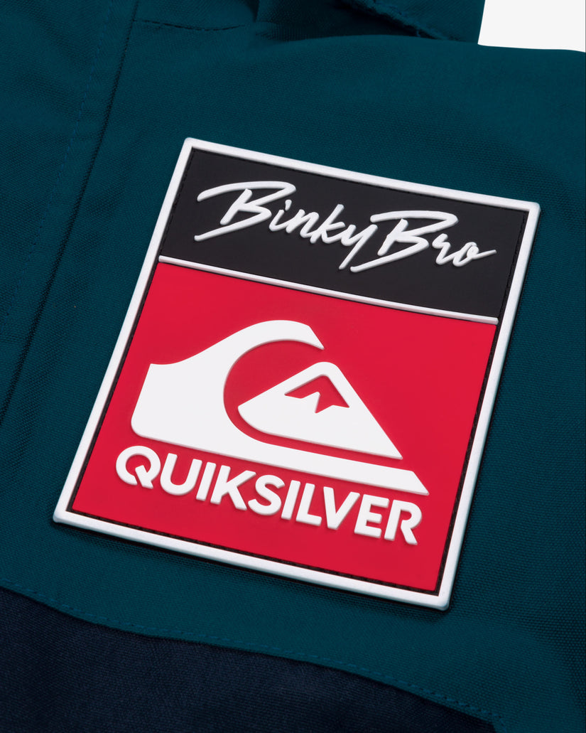 BinkyBro x Quiksilver 99-90 Snowsuit - Blue/Blue