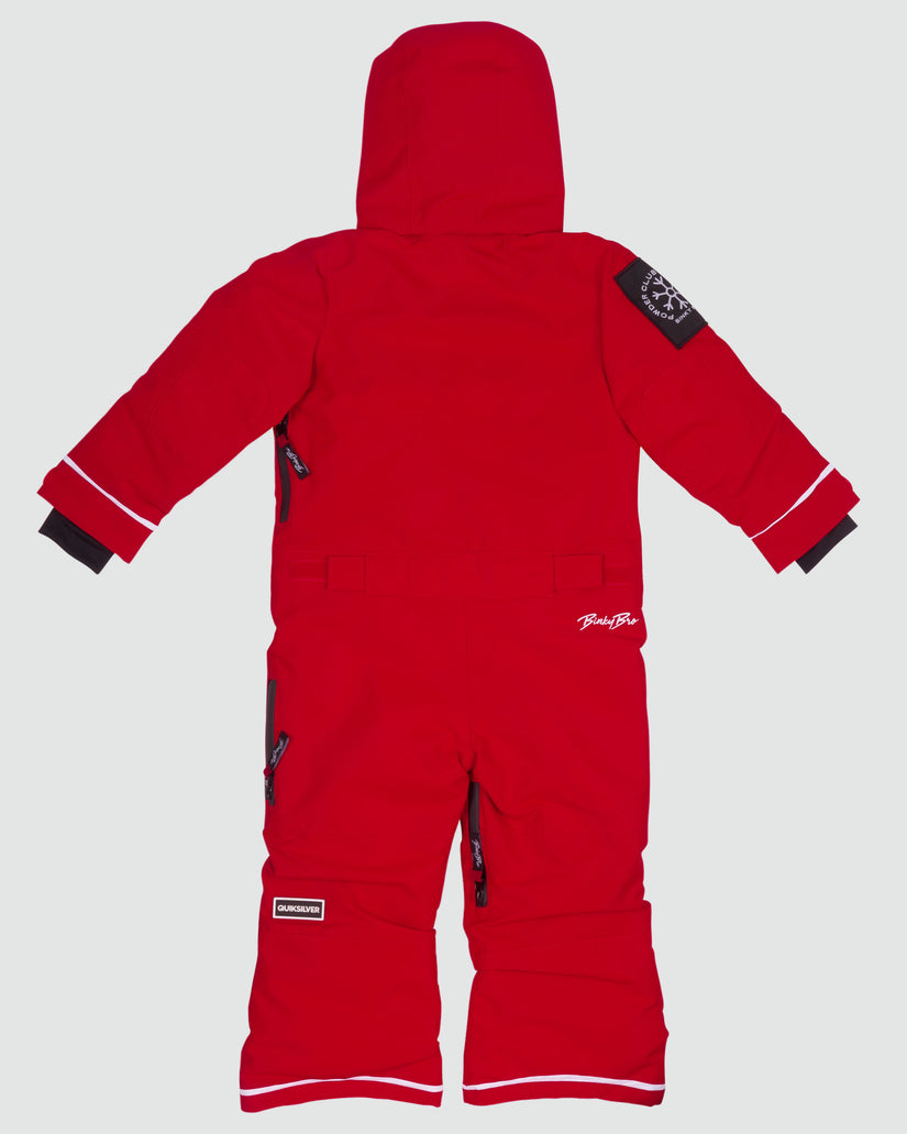 BinkyBro x Quiksilver 99-90 Snowsuit - Spanish Red