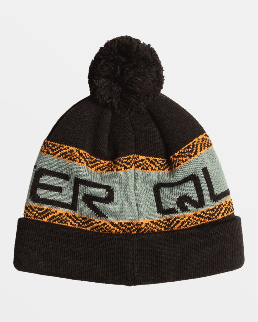 Boys 8-16 Summit Cuff Beanie - True Black