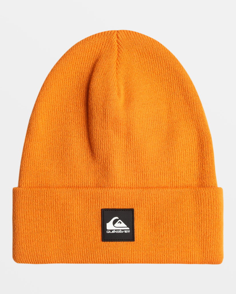 Boys 8-16 Brigade Cuff Beanie - Orange Pepper