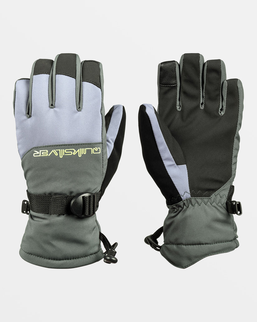 Boys 8-16 Mission Snow Gloves - Flint Stone