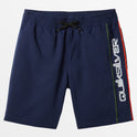 Boys 8-16 Everyday Vert 15" Swim Trunks - Naval Academy