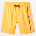 Boys 8-16 Everyday Vert 15" Swim Trunks - Orange Pop