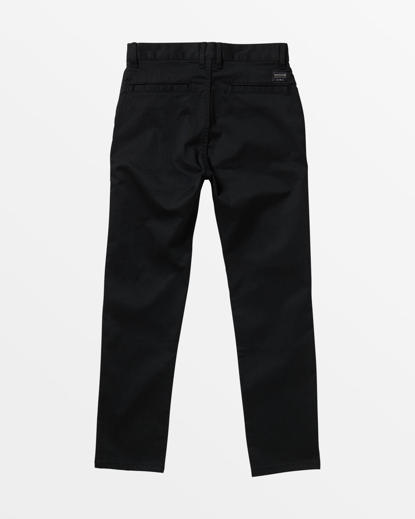 Boys 8-16 Everyday Union Chinos - Black