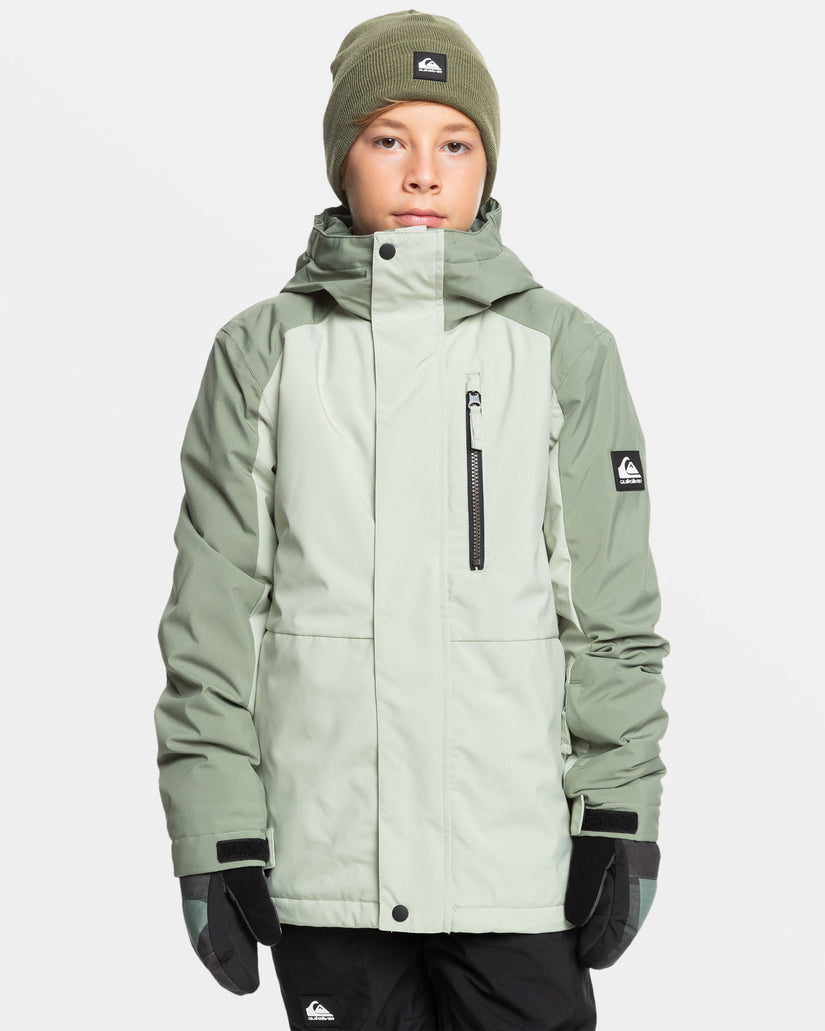 Boys 8-16 Mission Block Technical Snow Jacket - Desert Sage