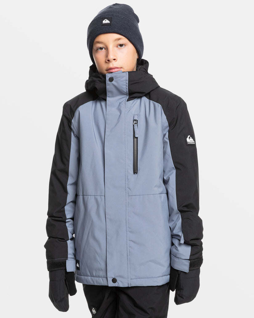 Boys 8-16 Mission Block Technical Snow Jacket - Flint Stone