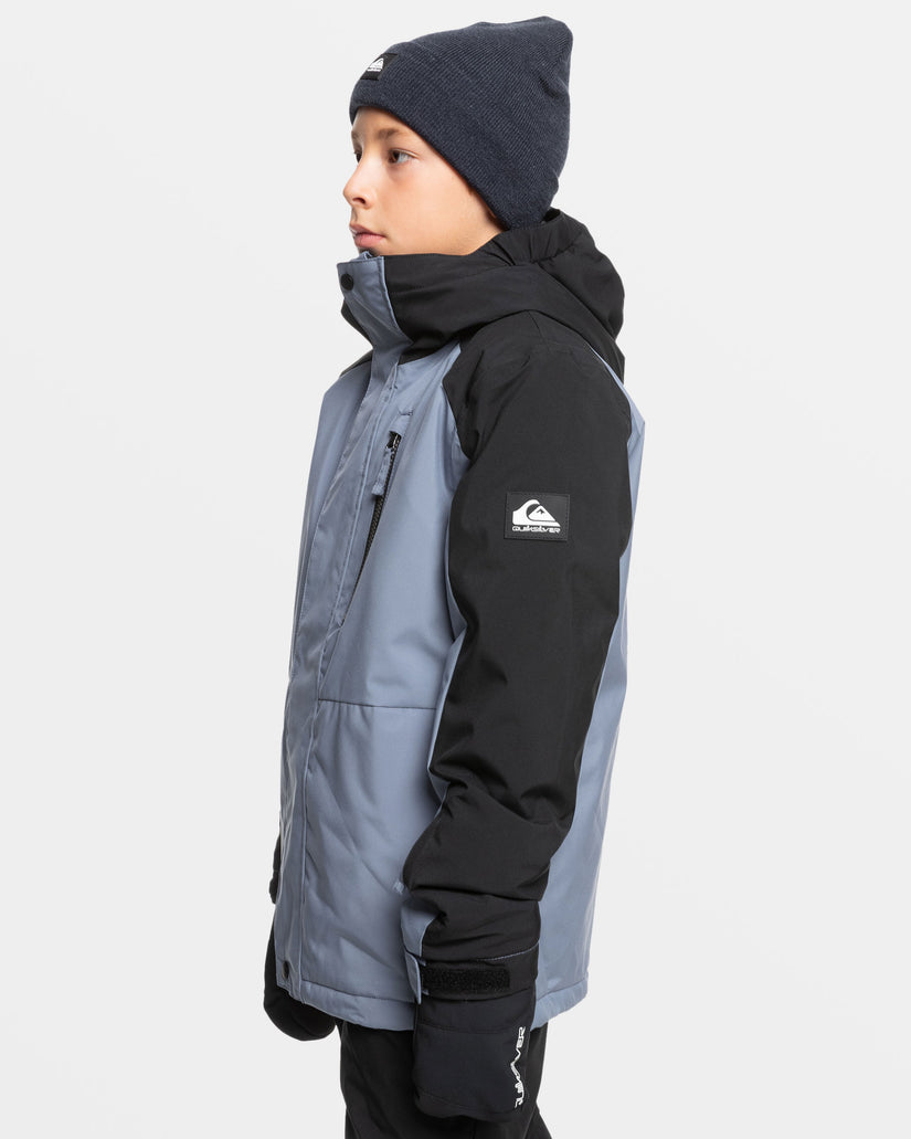 Boys 8-16 Mission Block Technical Snow Jacket - Flint Stone