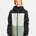 Boys 8-16 Side Hit Snow Jacket - Sea Spray