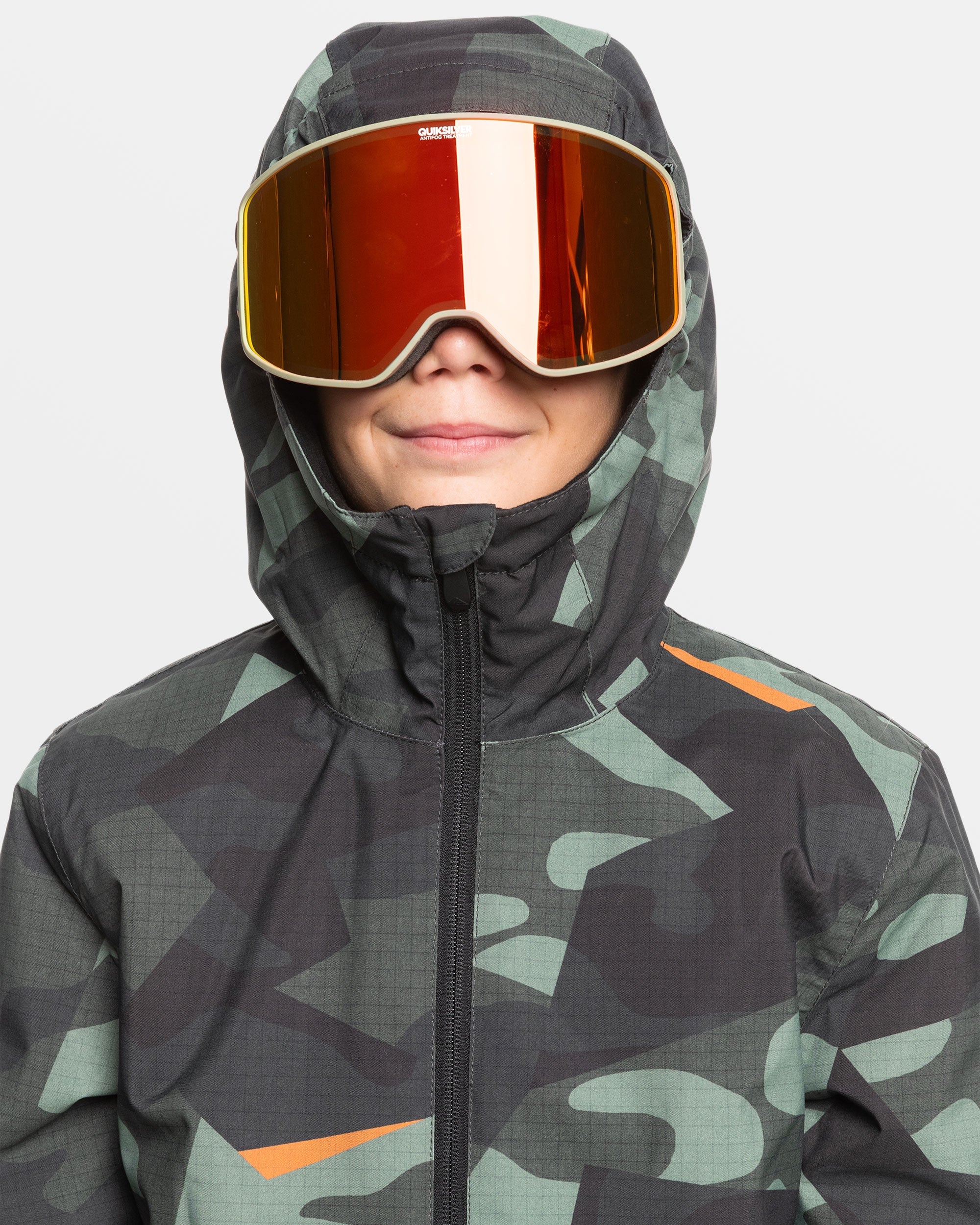 Quiksilver camo jacket hotsell