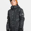 Boys 8-16 Mission Snow Jacket - Nature Zoom Dark Shadow