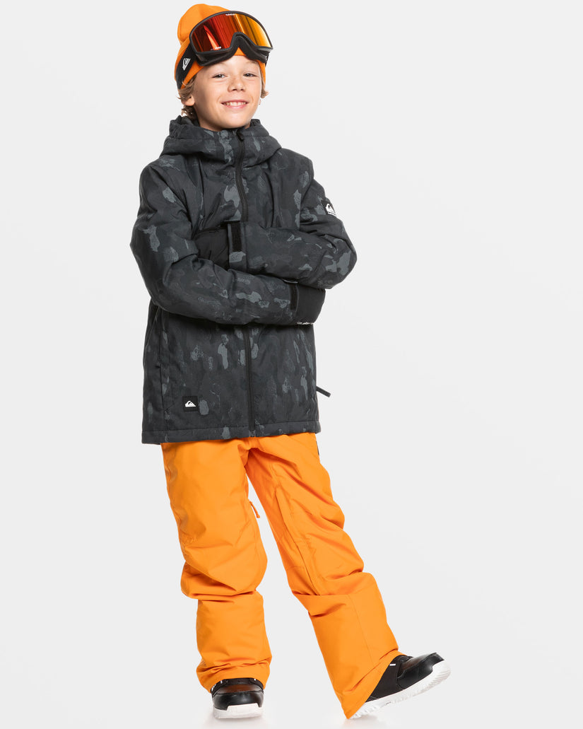 Boys 8-16 Mission Snow Jacket - Nature Zoom Dark Shadow