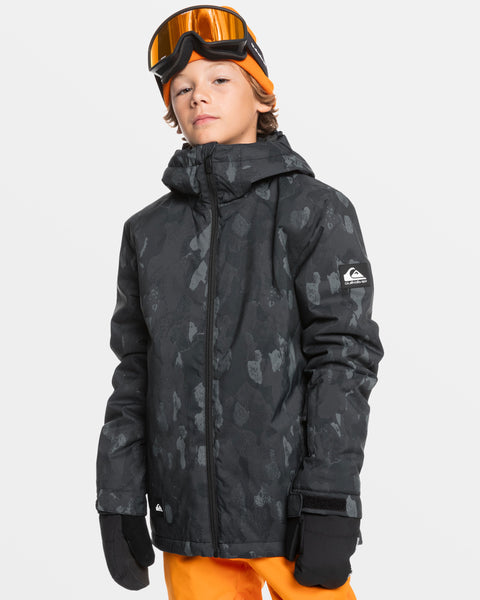 Boys quicksilver ski jacket on sale