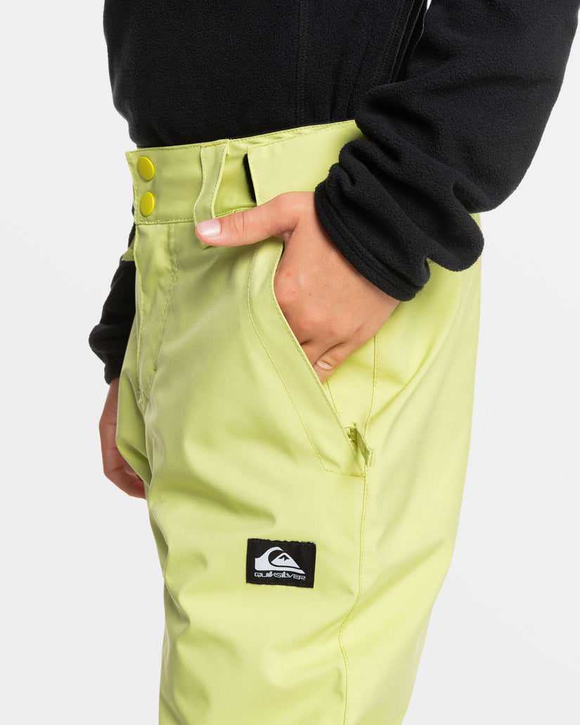 Boys 8-16 Estate Snow Pants - Celery Green