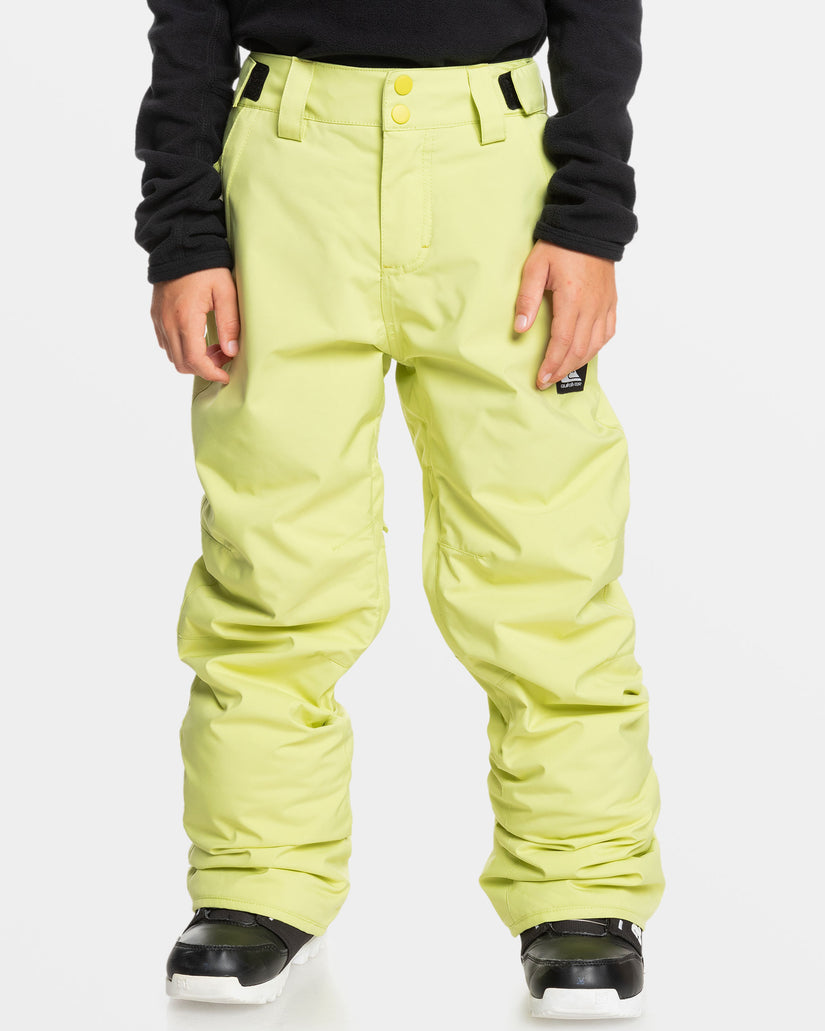 Boys 8-16 Estate Snow Pants - Celery Green