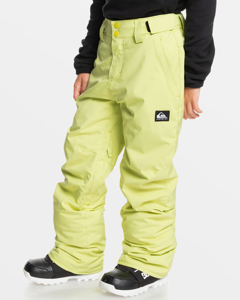 Boys 8-16 Estate Snow Pants - Celery Green