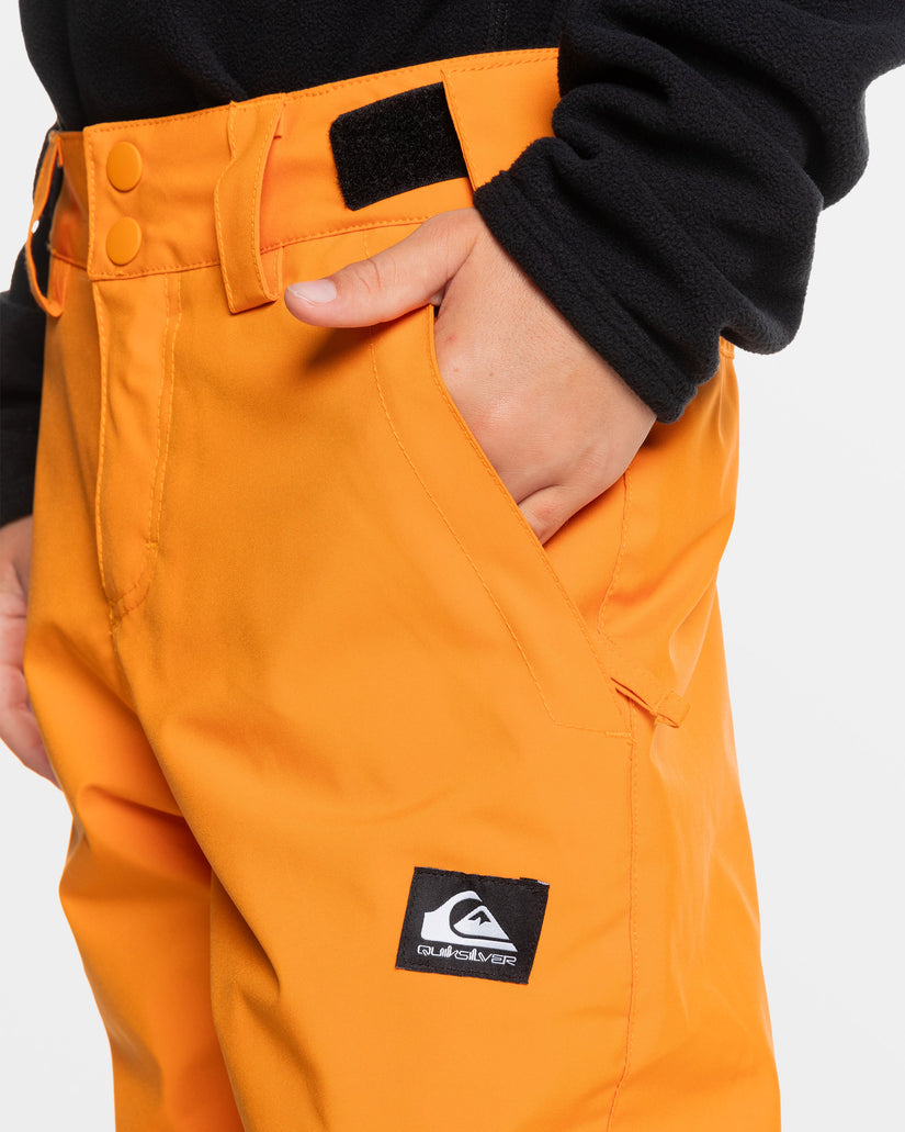 Boys 8-16 Estate Snow Pants - Orange Pepper