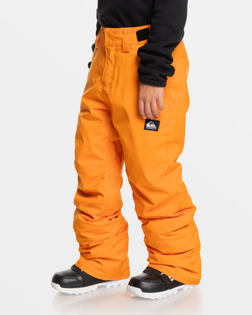 Boys 8-16 Estate Snow Pants - Orange Pepper