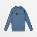 Boys 8-16 All Time Long Sleeve Rashguard - Bering Sea