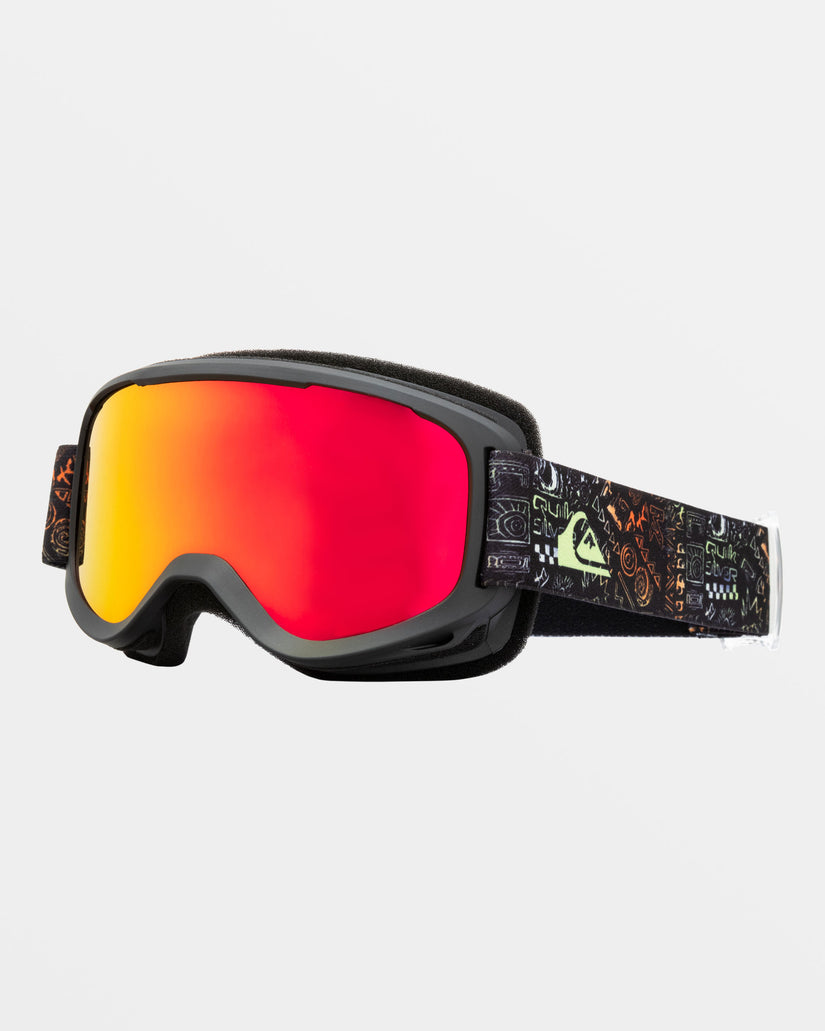 Boys 2-7 Little Grom Snowboard Goggles - Chatter/Red Ml S3