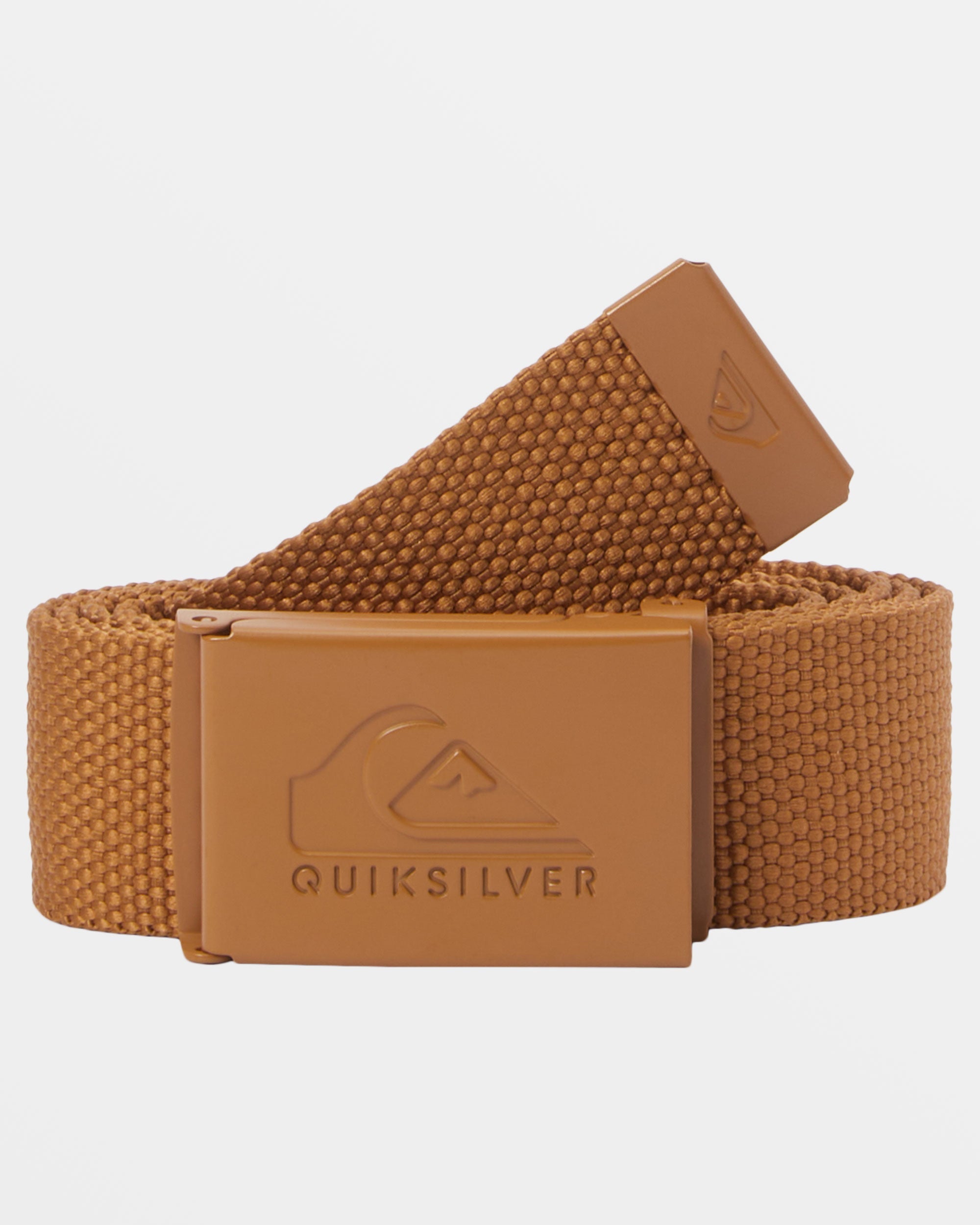 Principal Schwack Webbing Belt Bone Brown Quiksilver