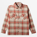 Epic Surf Days Fleece Overshirt - Birch Surf Days Plaid