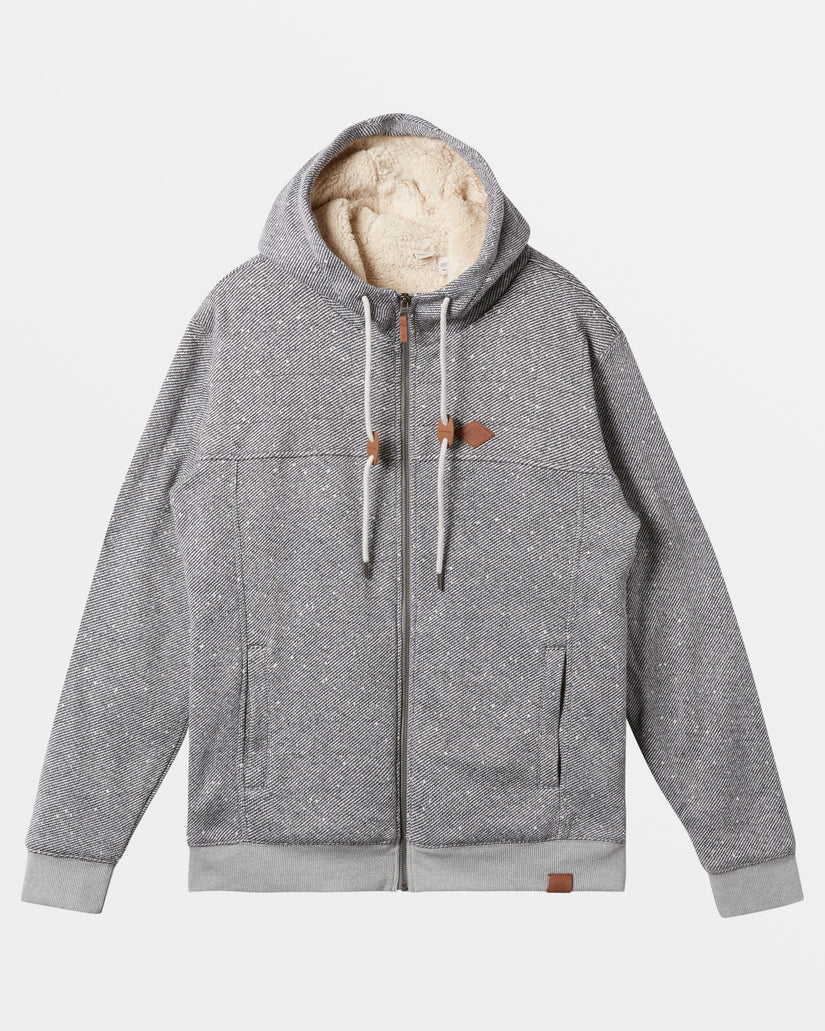 Cypress Keller Zip Hoodie - Light Grey Heather