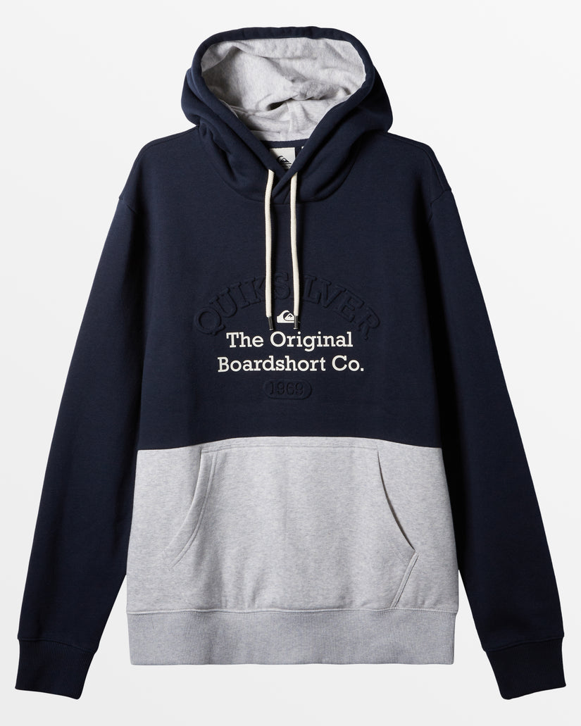 Emboss Hoodie - Navy Blazer