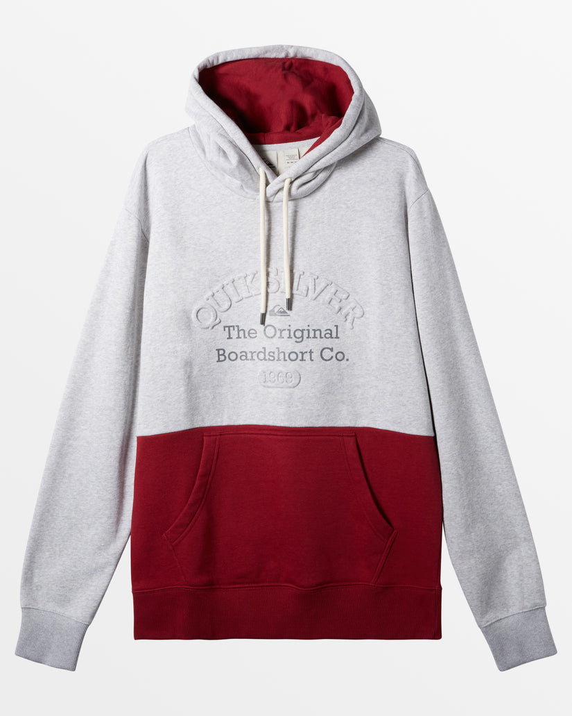 Emboss Hoodie - Light Grey Heather