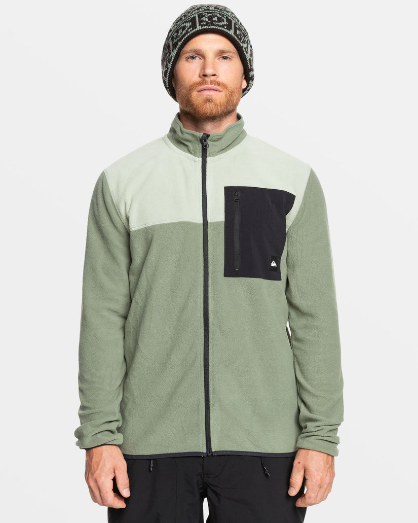 Aker Zip-Up Technical Fleece - Sea Spray