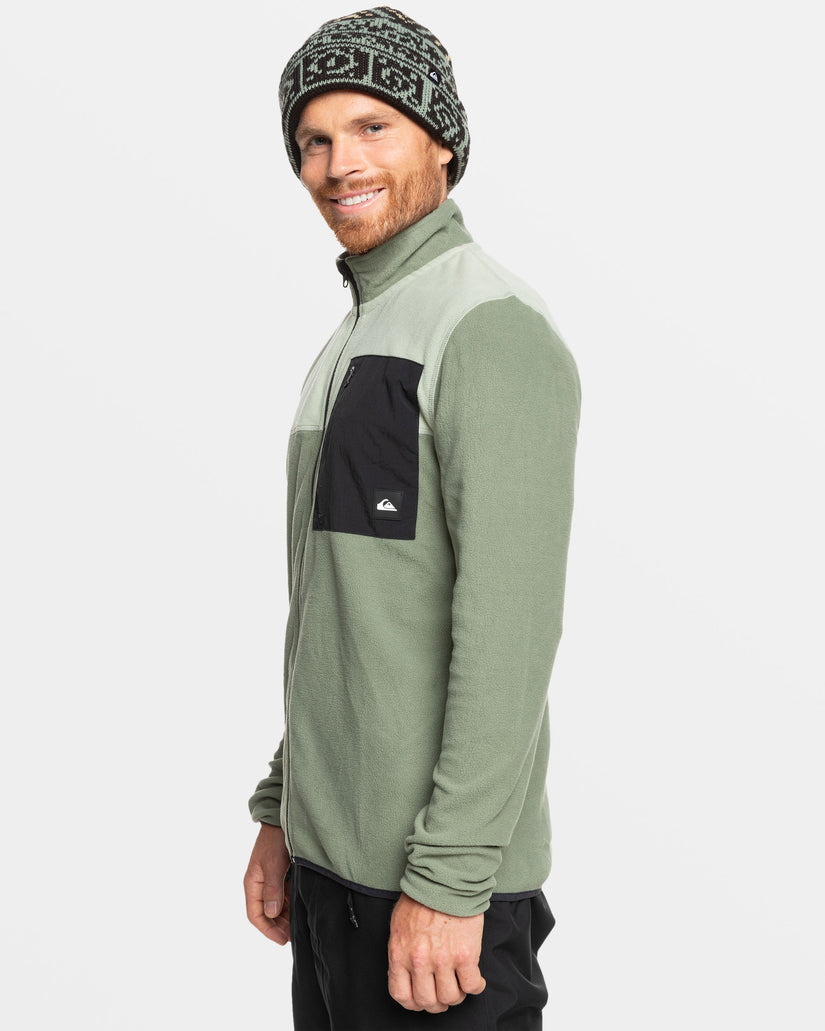 Aker Zip-Up Technical Fleece - Sea Spray